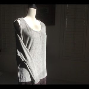 Shoulder Cut Out Sweater